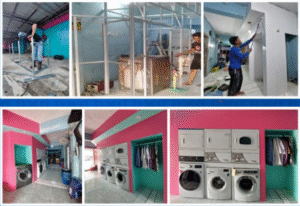 Instalasi Super Mom's Laundry