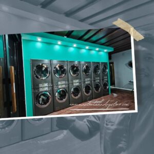 Instalasi 6 set mesin laundry LG Commercial